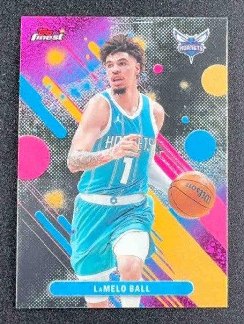 LAMELO BALL 2025-26 TOPPS FINEST #47 COMMON HORNETS