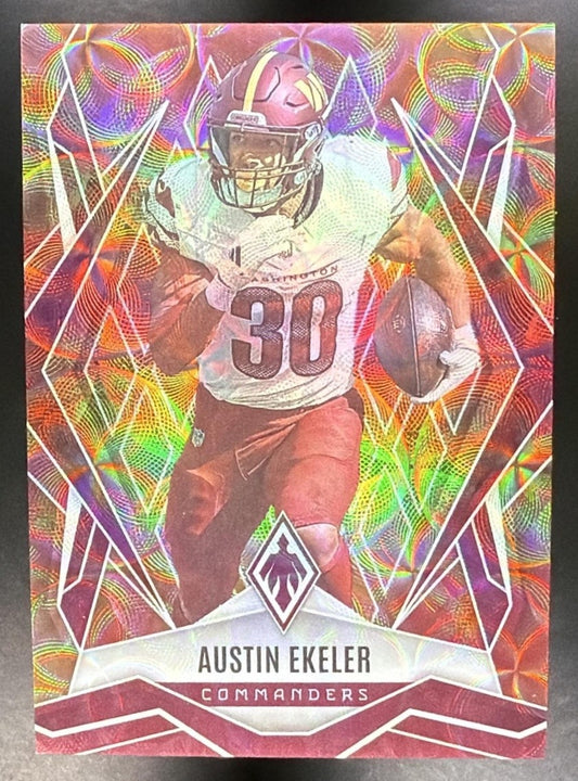 AUSTIN EKELER 2025 PANINI PHOENIX FACTORY SET #103 FIREBURST /350 COMMANDERS