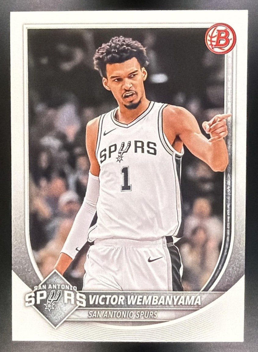 VICTOR WEMBANYAMA 2025-26 BOWMAN #143 SPURS