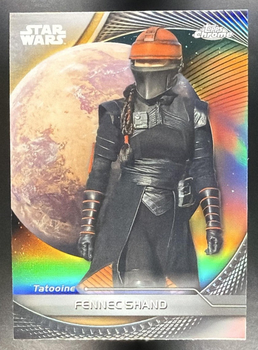 FENNEC SHAND 2025 TOPPS STAR WARS HYPERSPACE #71 REFRACTOR