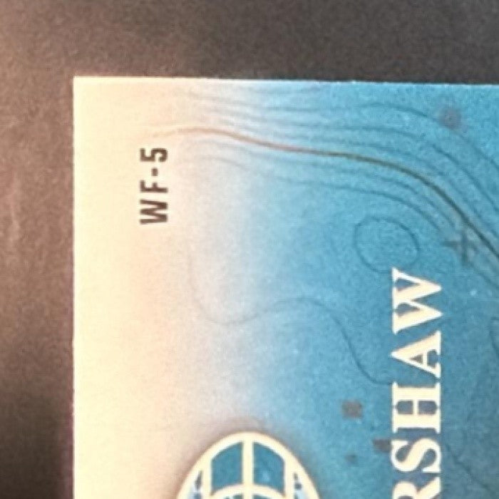 CLAYTON KERSHAW 2026 TOPPS FINEST #WF-5 WORLDS