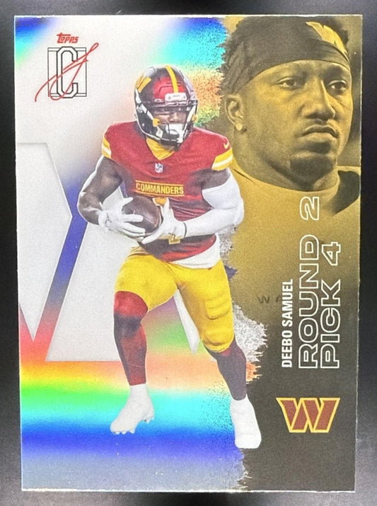2025 Topps Signature Class Deebo Samuel #56 Chrome Veteran Pandora Refractor