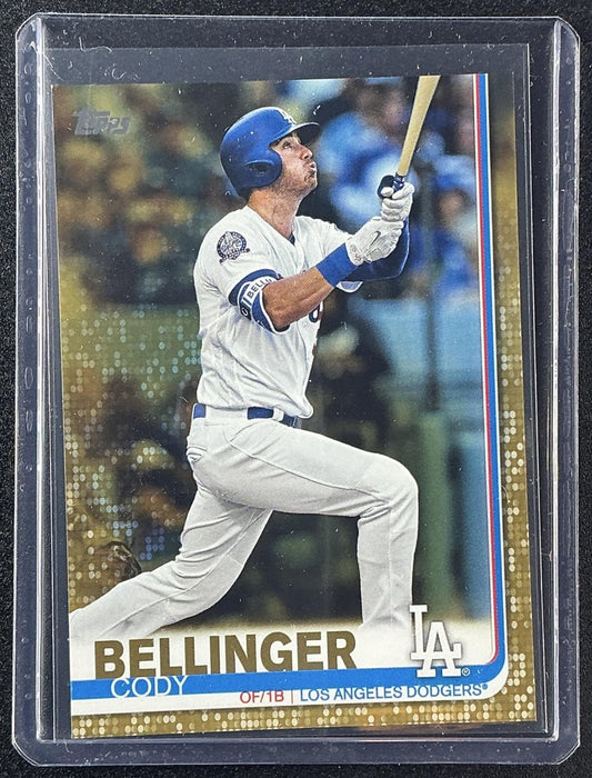 CODY BELLINGER 2019 TOPPS #507 GOLD 1696/2019 DODGERS