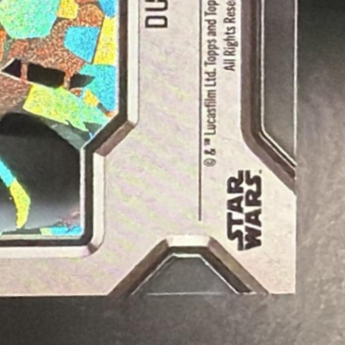 DUCHESS SATINE 2023 TOPPS STAR WARS HIGH-TEK #27 PATTERN 1 DIFFRACTORS /99