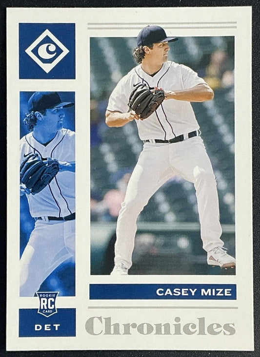 CASEY MIZE 2021 PANINI CHRONICLES #22 RC TIGERS