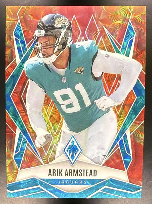 ARIK ARMSTEAD 2025 PANINI PHOENIX FACTORY SET #46 FIREBURST /350 JAGUARS