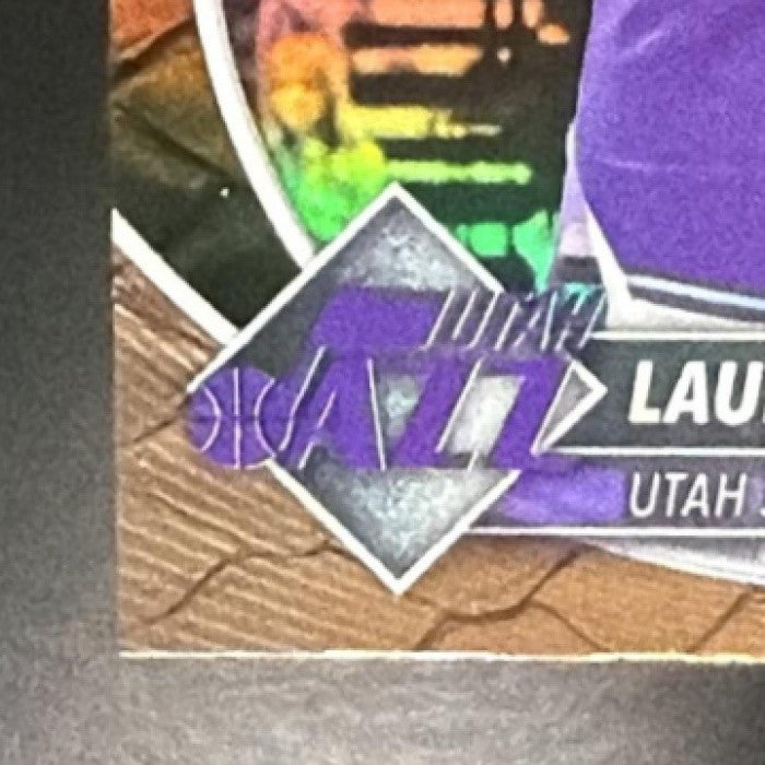 LAURI MARKKANEN 2025-26 BOWMAN #BCV-112 CHROME REPTILIAN REFRACTOR JAZZ