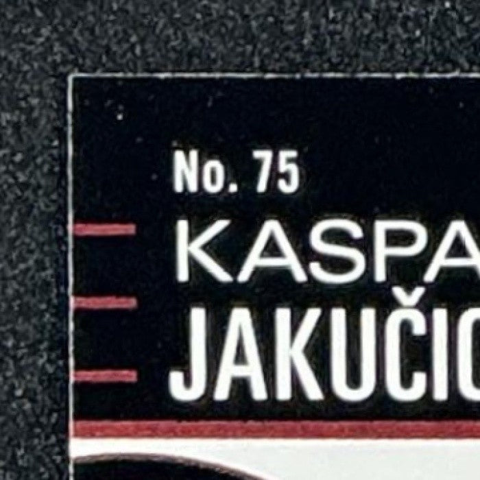 KASPARAS JAKUCIONIS 2025-26 TOPPS HOOPS #75 RC HEAT