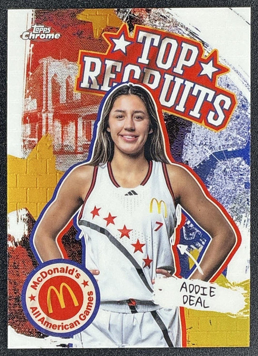 ADDIE DEAL 2025 TOPPS CHROME MCDONALD'S ALL-AMERICAN #TP-29 TOP RECRUITS