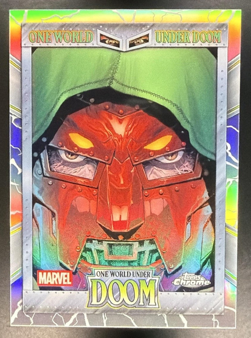 ONE WORLD UNDER DOOM #6 2026 TOPPS CHROME MARVEL COMICS #OW-06