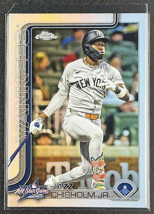 JAZZ CHISHOLM JR. 2025 TOPPS CHROME UPDATE #ASGC-22 ALL-STAR GAME YANKEES