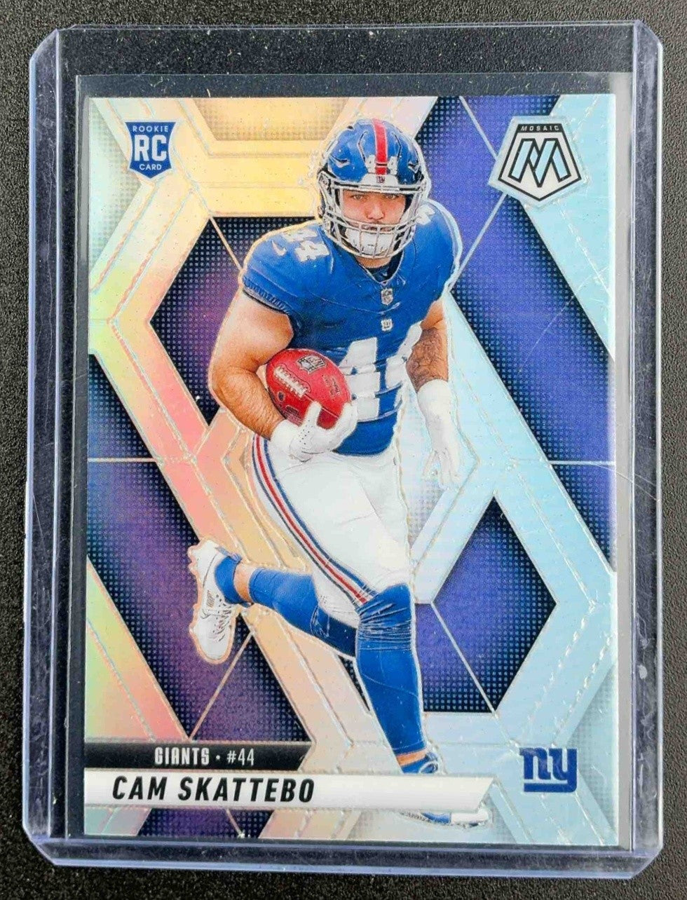 CAM SKATTEBO 2025 PANINI MOSAIC #305 ROOKIES SILVER PRIZM RC GIANTS