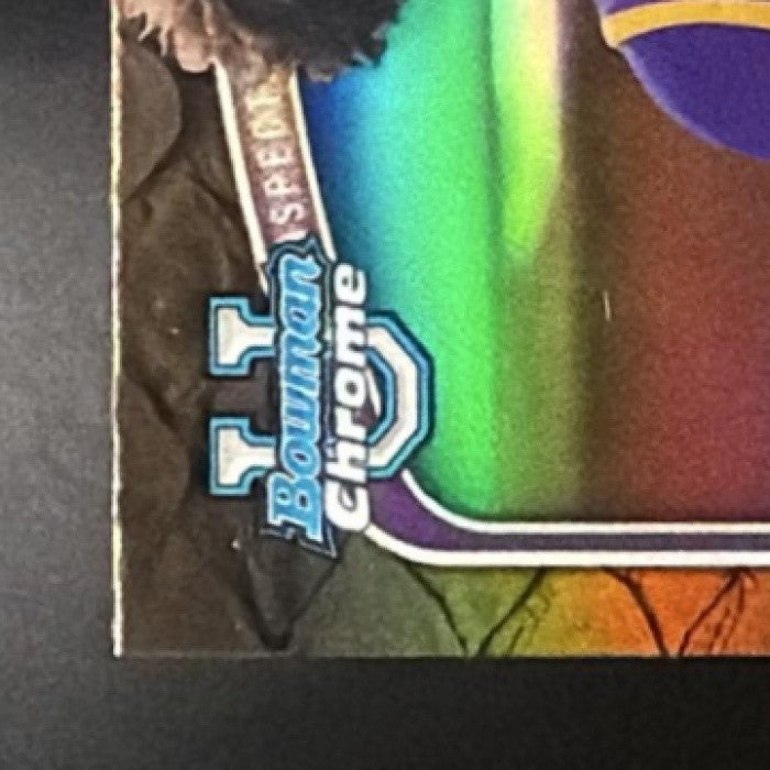 GRACE KNOX 2025-26 BOWMAN #BCP-48 CHROME REPTILIAN REFRACTOR 1ST PROSPECT TIGERS