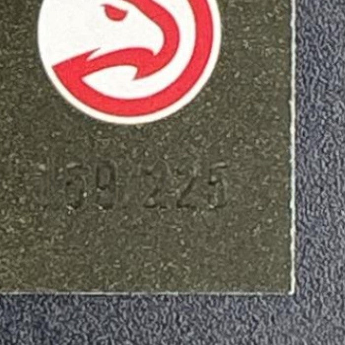 DYSON DANIELS 2025-26 TOPPS SIGNATURE CLASS #26 VETERAN TEAL FOIL 59/225 HAWKS