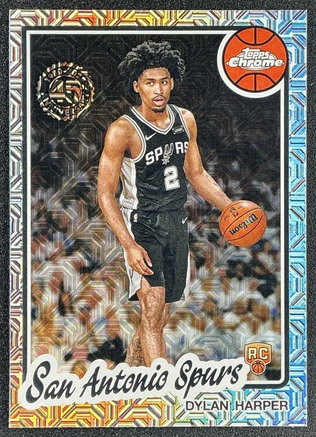 DYLAN HARPER 2025-26 TOPPS #TC-DH 1980-81 CHROME RC SPURS
