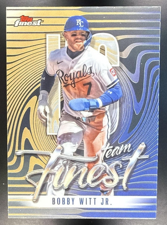 BOBBY WITT JR. 2026 TOPPS FINEST #TF-11 TEAM ROYALS