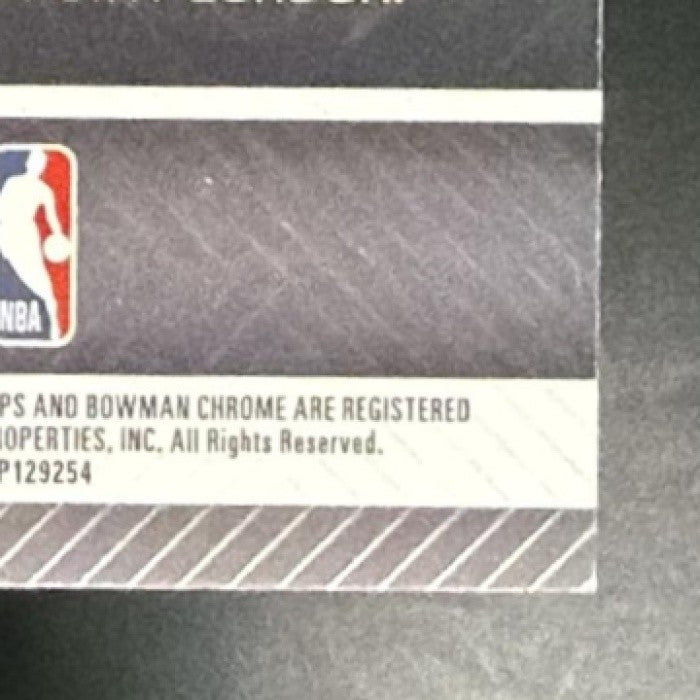 RAY ALLEN 2025-26 BOWMAN #YK-25 CHROME YOUNG KINGS SUPERSONICS