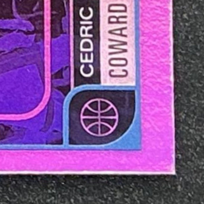 CEDRIC COWARD 2025-26 TOPPS HOOPS #90 RC GRIZZLIES