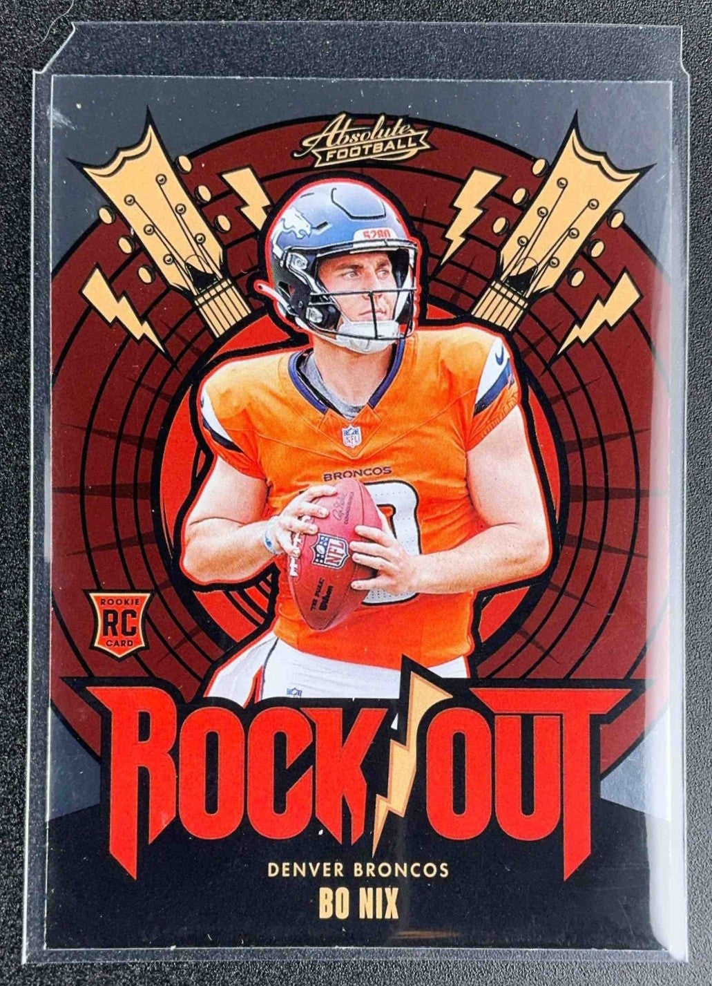 BO NIX 2024 PANINI ABSOLUTE #RO-BNX ROCK OUT RC BRONCOS