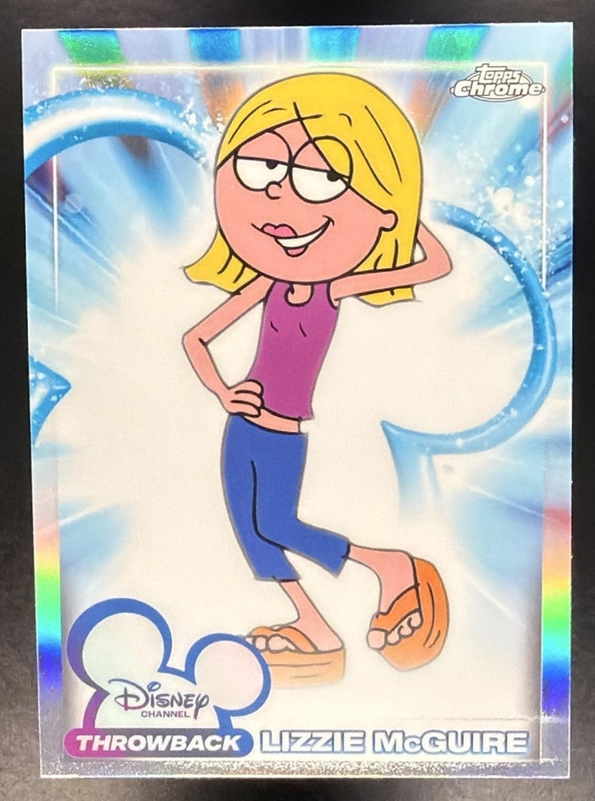 LIZZIE MCGUIRE 2026 TOPPS CHROME DISNEY #DC-1 CHANNEL