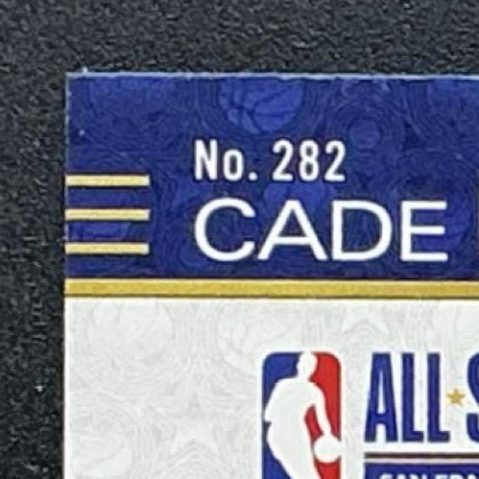CADE CUNNINGHAM 2025-26 TOPPS HOOPS #282 RAINBOW FOIL ALL-STAR PISTONS